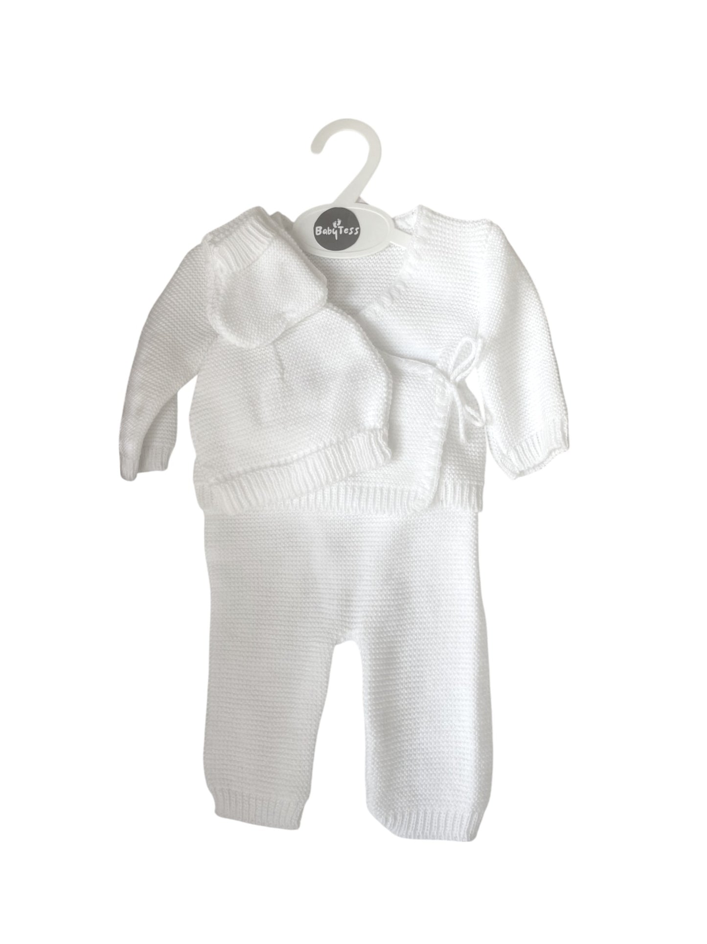 ENSEMBLE DE NAISSANCE TRICOT