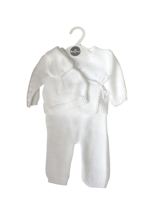 ENSEMBLE DE NAISSANCE TRICOT