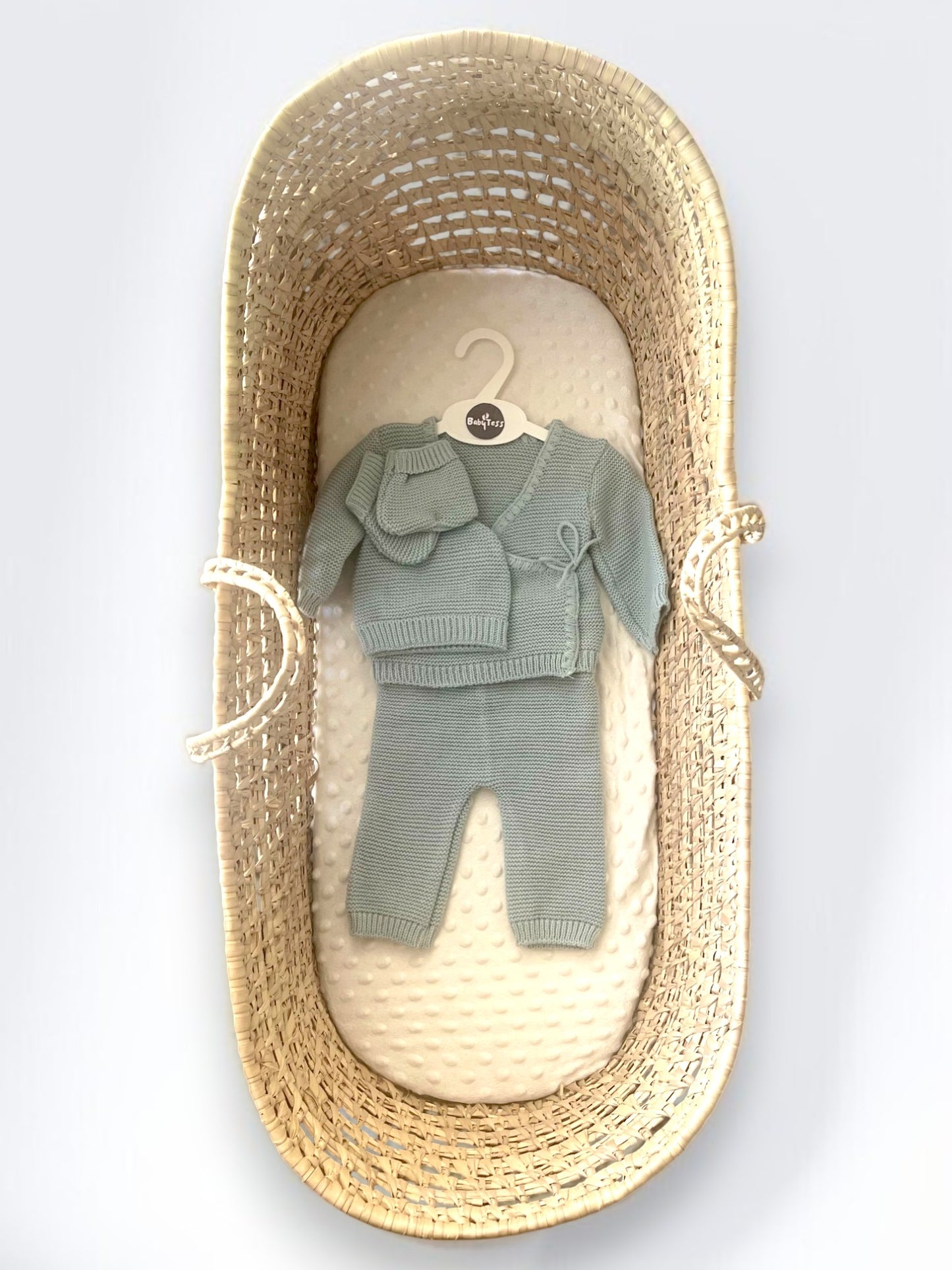 ENSEMBLE DE NAISSANCE TRICOT