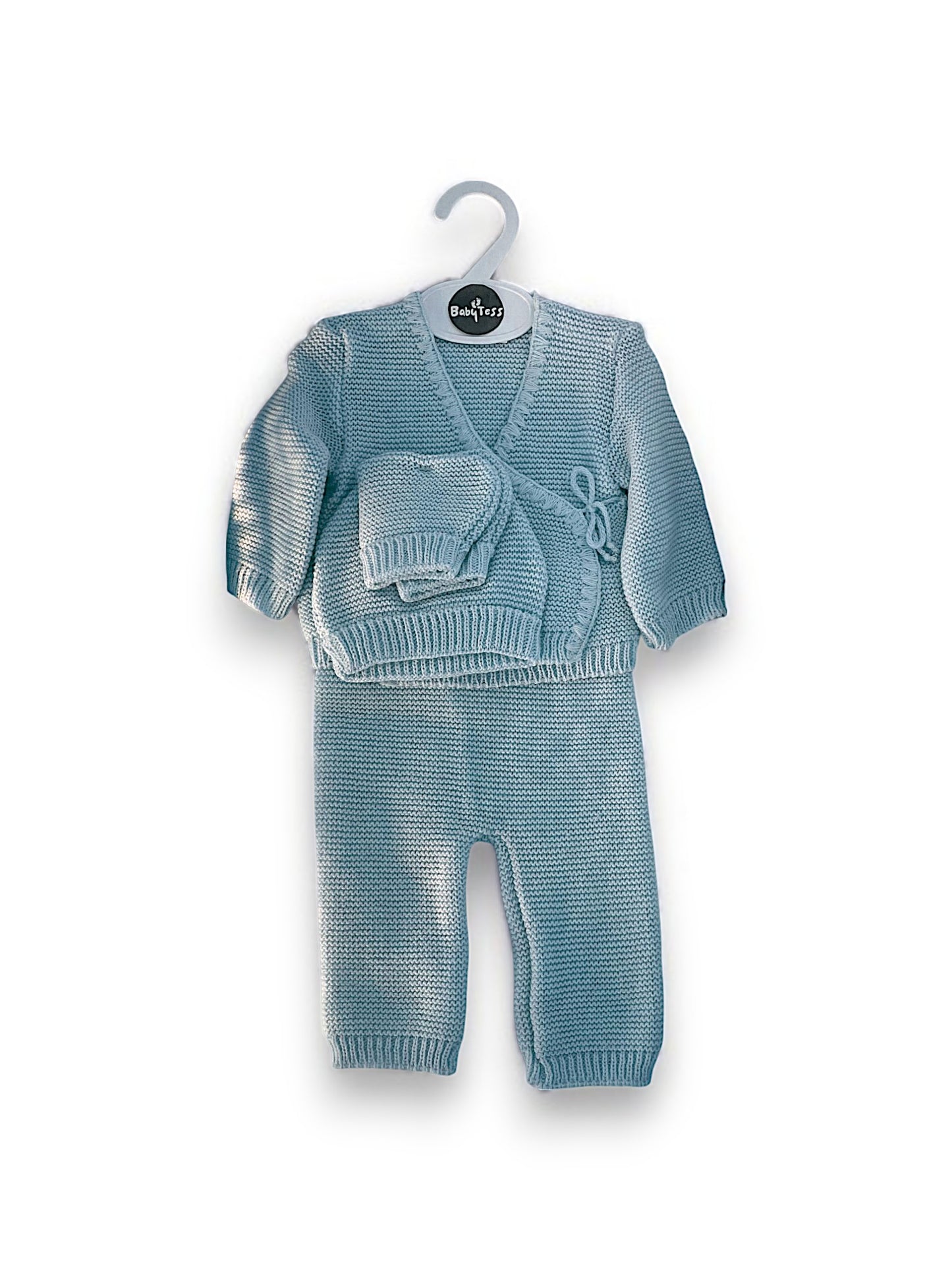 ENSEMBLE DE NAISSANCE TRICOT