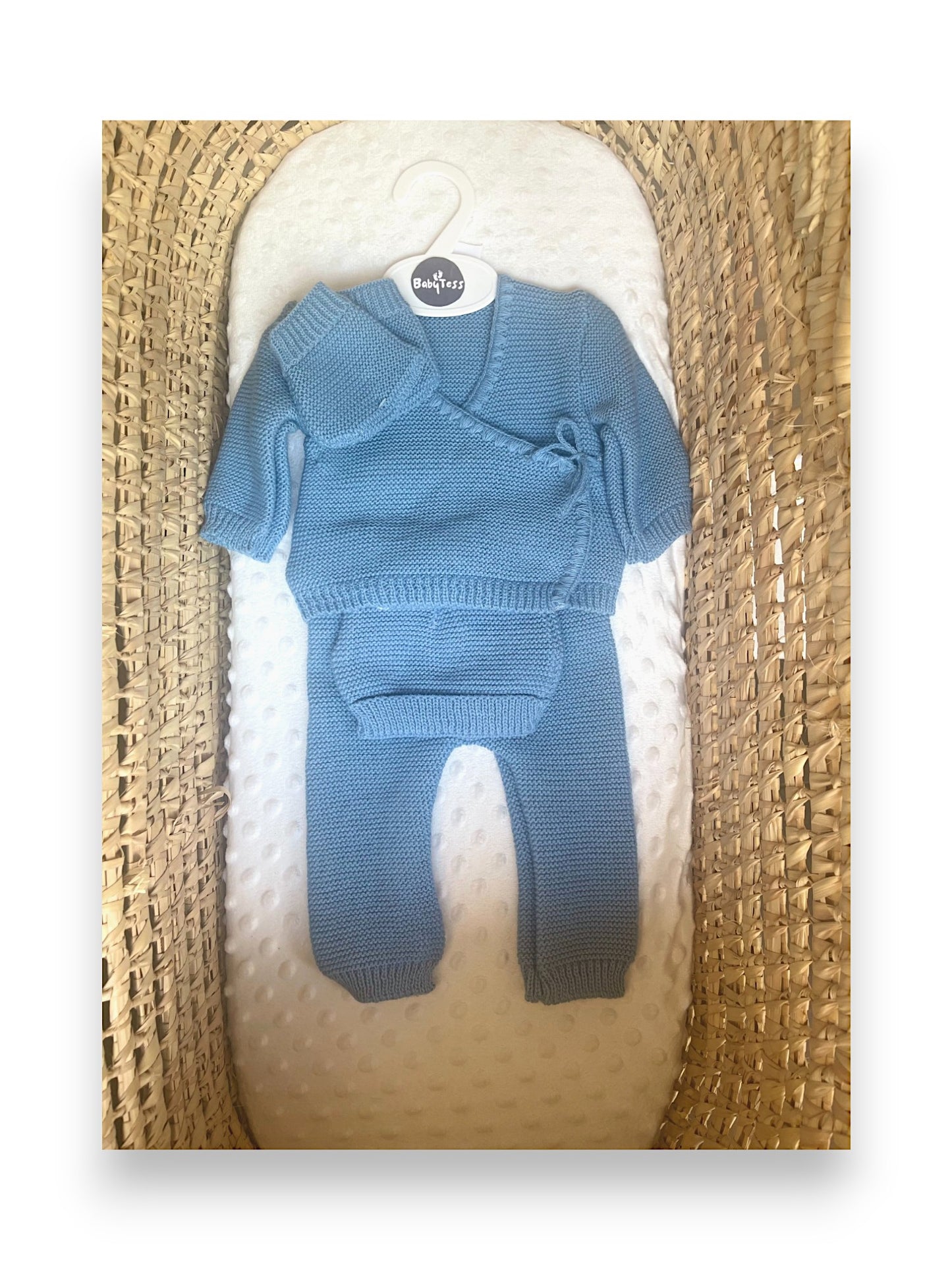 ENSEMBLE DE NAISSANCE TRICOT