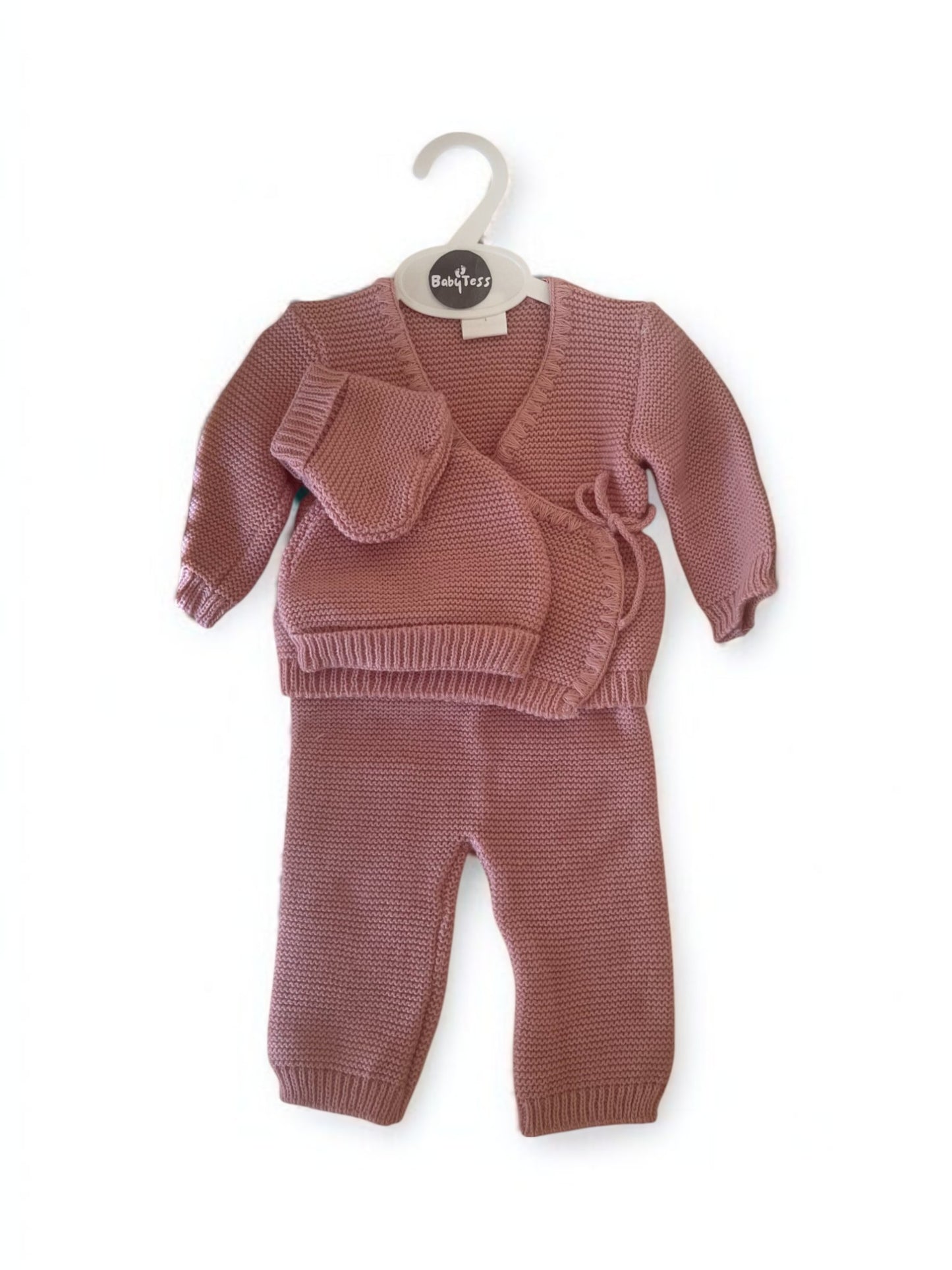 ENSEMBLE DE NAISSANCE TRICOT