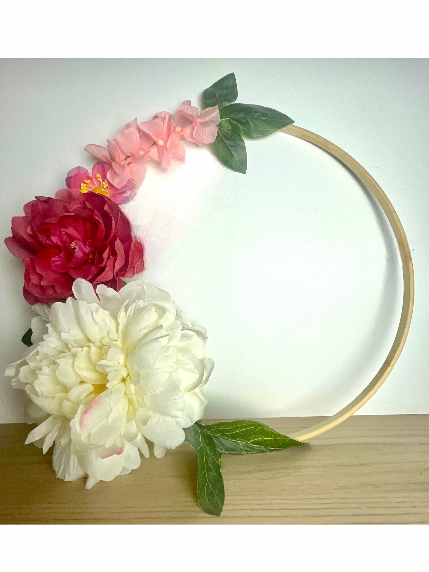 COURONNE FLEURIE "Prénom"