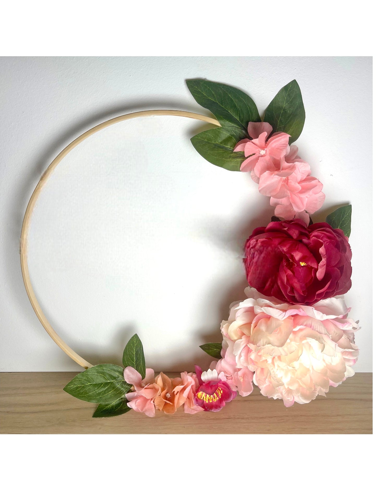 COURONNE FLEURIE "Prénom"